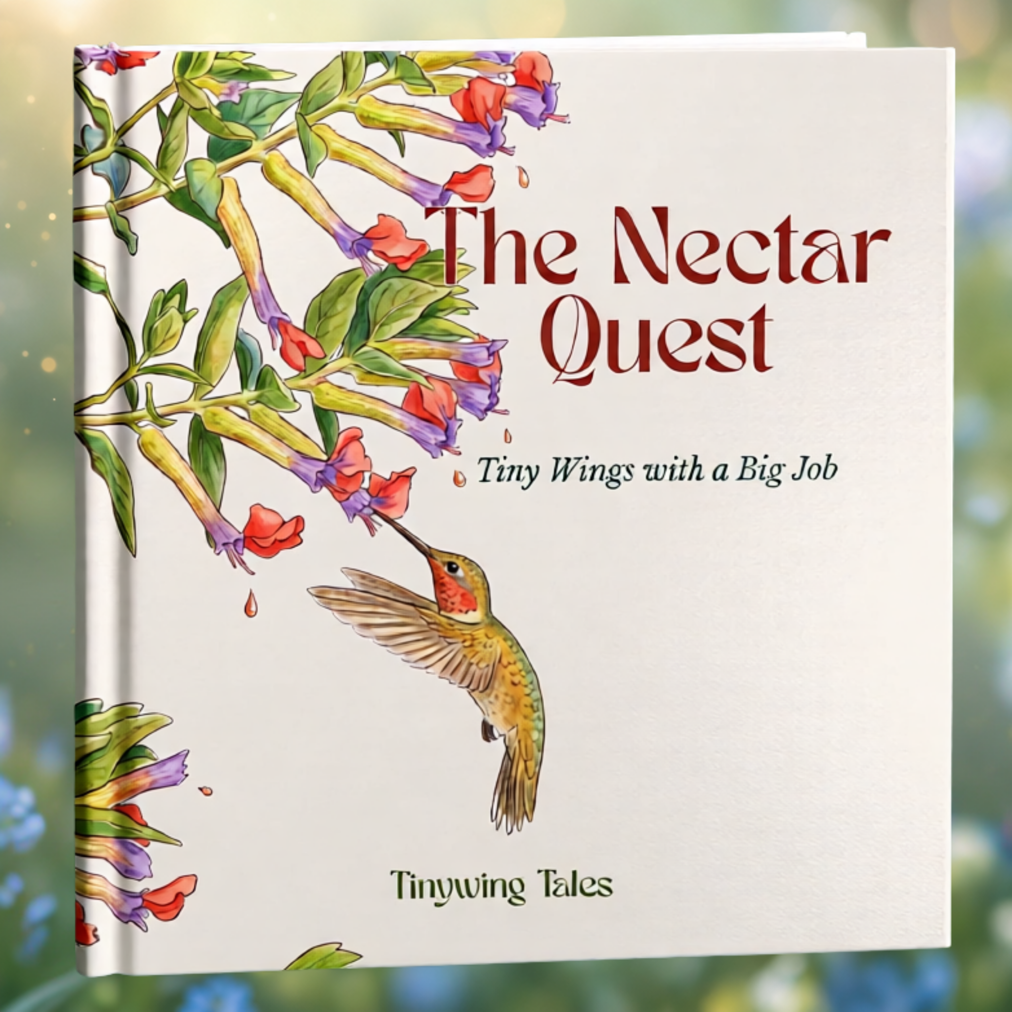The Nectar Quest: Tiny Wings with a Big Job | Children's Nature & Wildlife Storybook