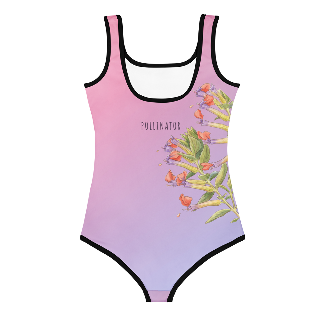 Nectar Quest: Lavender Mist All-Over Print Swimsuit
