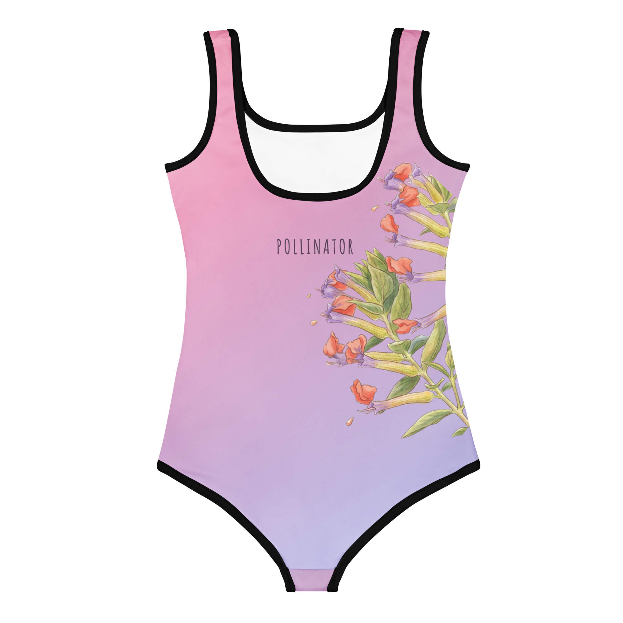 Nectar Quest: Lavender Mist All-Over Print Swimsuit