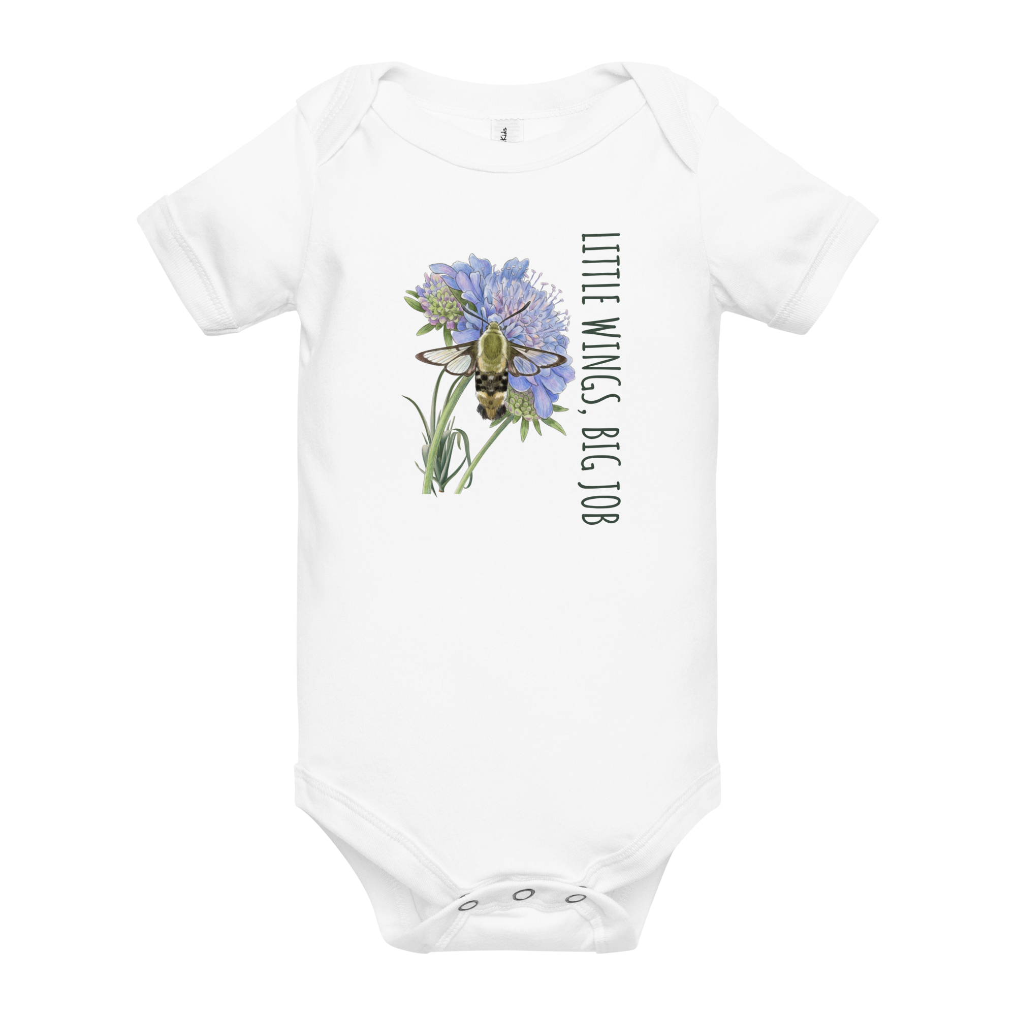 "Little Wings, Big Job" | The Nectar Quest | Cotton One Piece