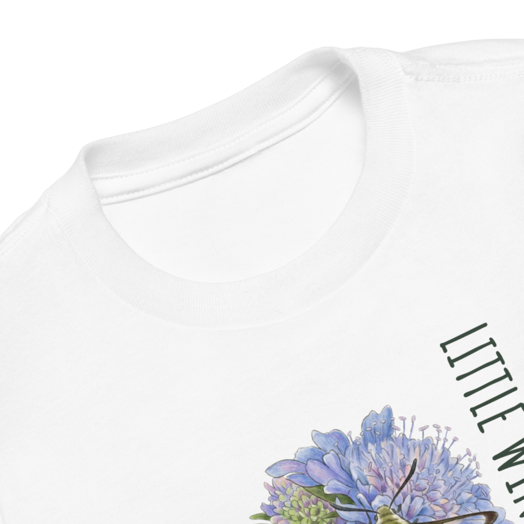 Little Wings Big Job Hummingbird Moth Toddler Tee - The Nectar Quest