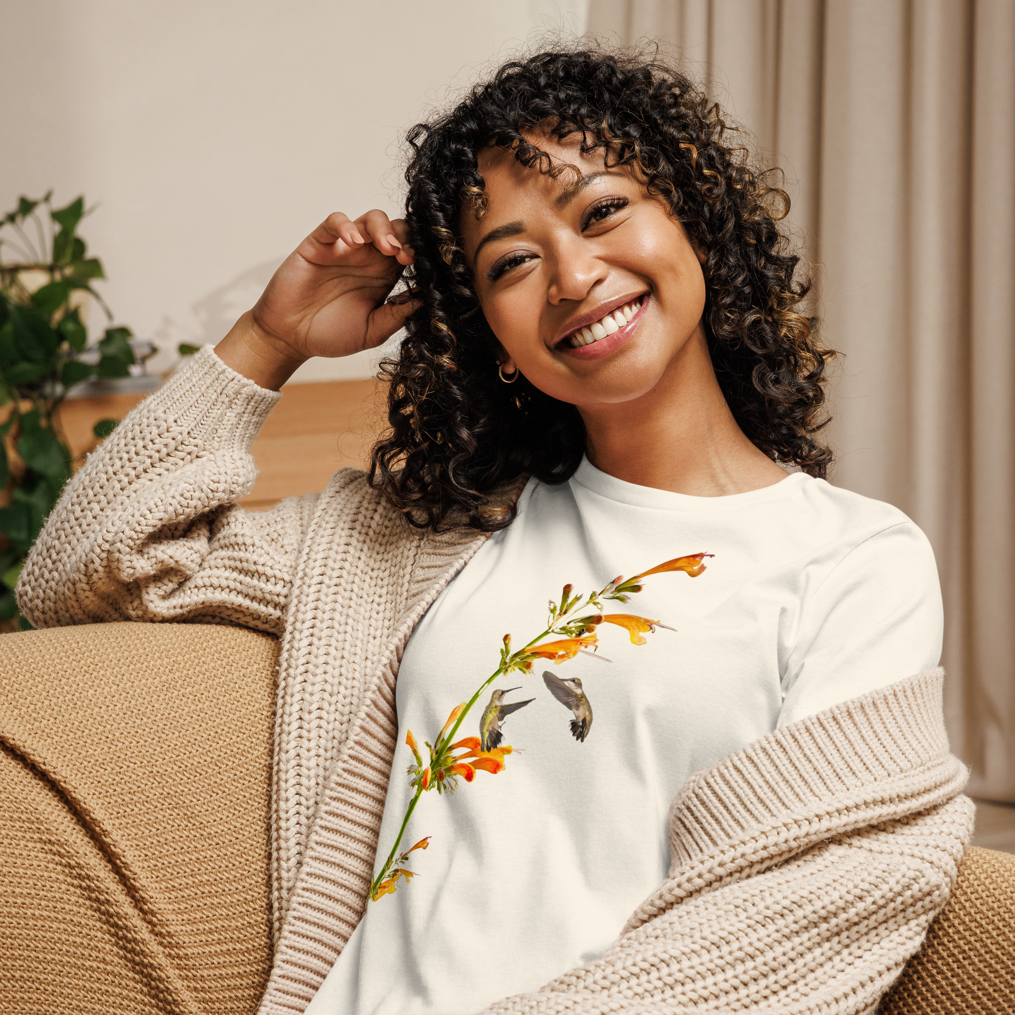The Backyard Sanctuary | Women's Relaxed Fit T-Shirt