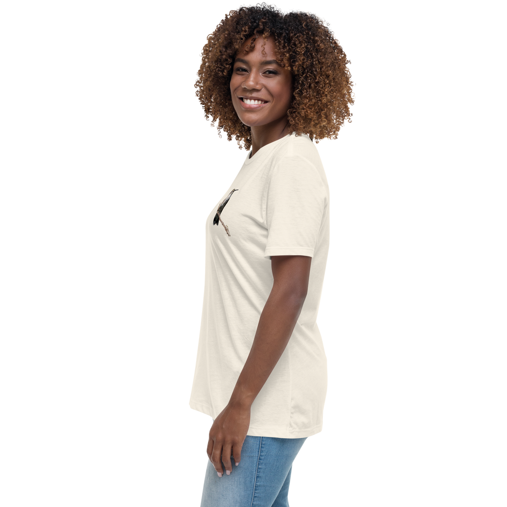 The Backyard Sanctuary | Women's Hummingbird Photo Tee
